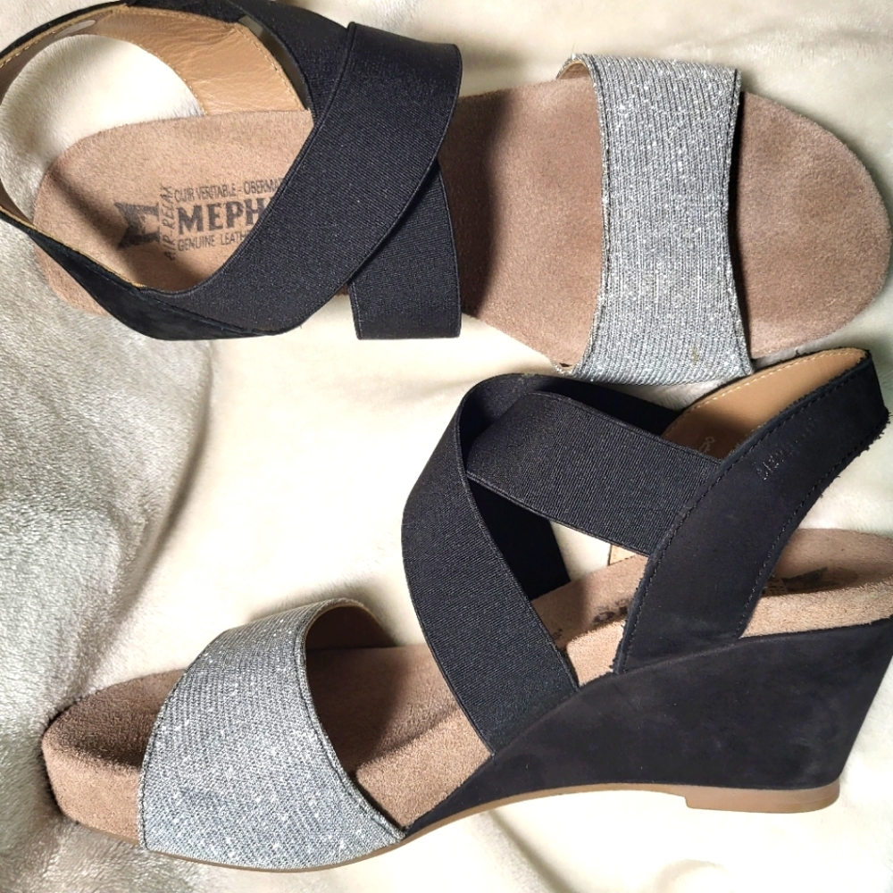 High heeled sandals